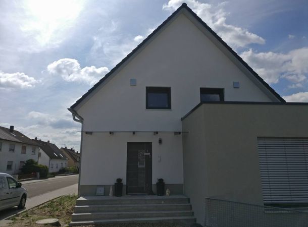 Glasvordach